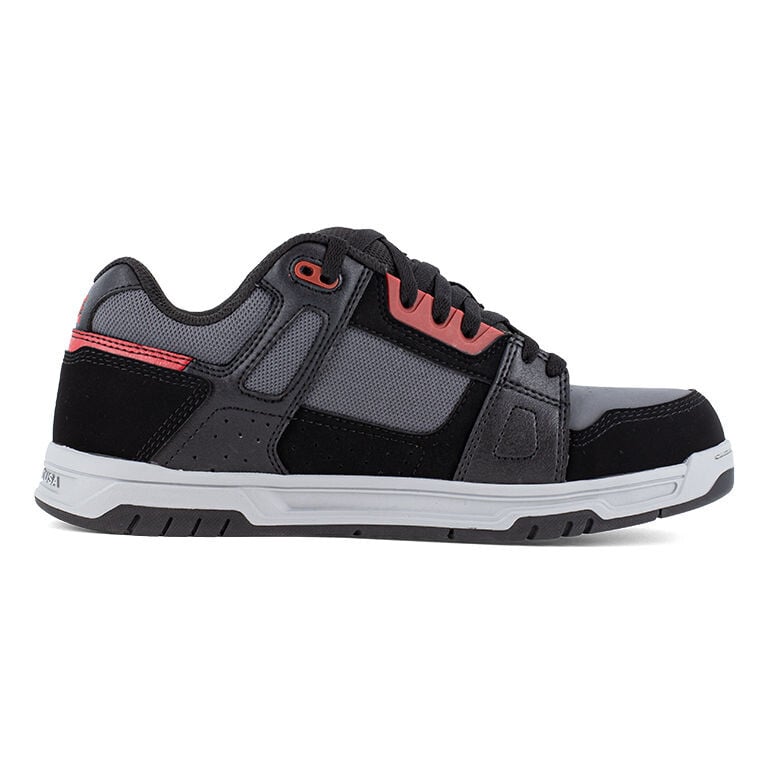 DC Men's DC60503 Black, Gray, and Red Stag Work Composite Toe Lifestyle - Black, Gray, and Red - view 06