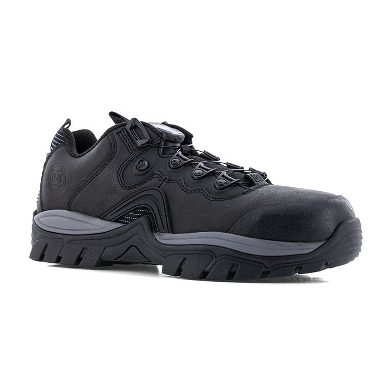 DC Men's DC60701 Black and Dark Gray Navigator Work Composite Toe Lifestyle - Black and Dark Gray - view 02