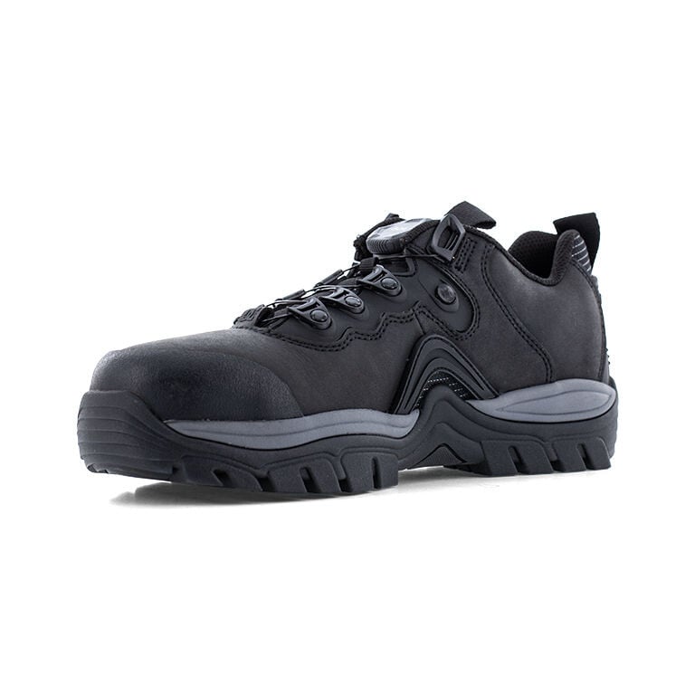 DC Men's DC60701 Black and Dark Gray Navigator Work Composite Toe Lifestyle - Black and Dark Gray - view 03