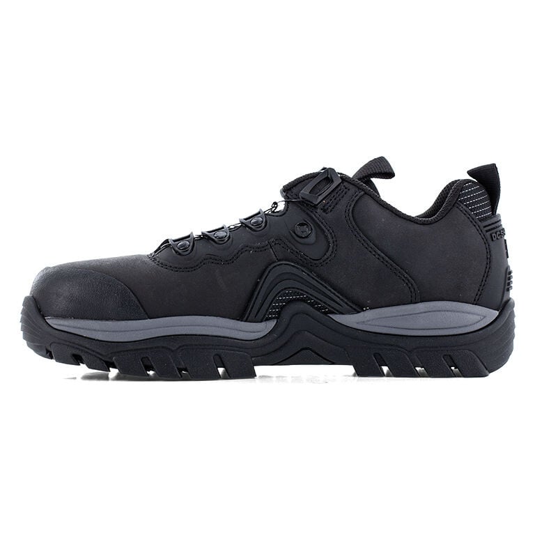 DC Men's DC60701 Black and Dark Gray Navigator Work Composite Toe Lifestyle - Black and Dark Gray - view 04