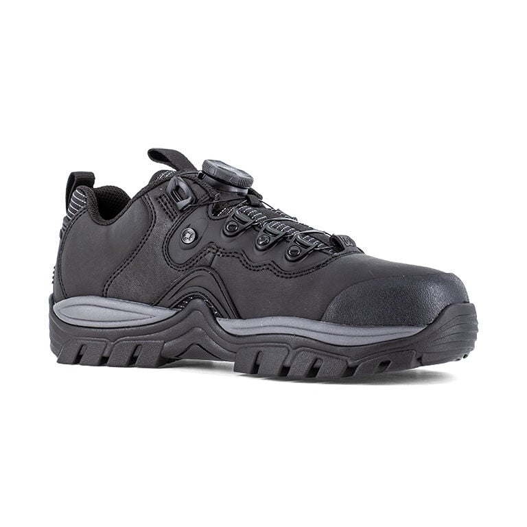 DC Men's DC60701 Black and Dark Gray Navigator Work Composite Toe Lifestyle - Black and Dark Gray - view 07