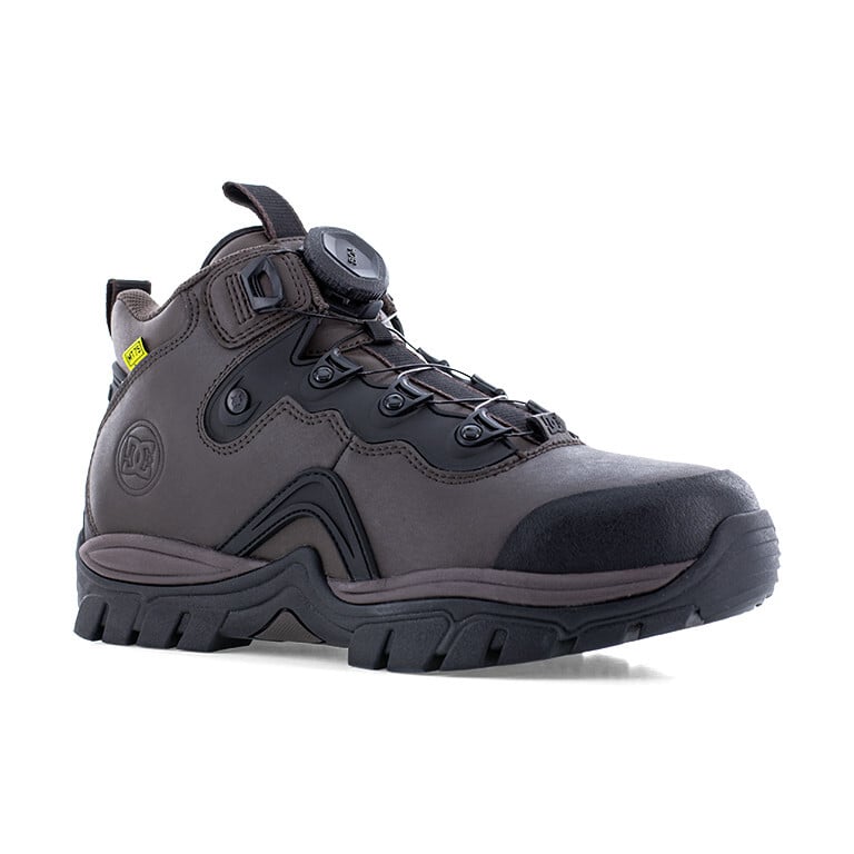 DC Men's DC60703 Brown and Black Navigator Work Composite Toe Lifestyle - Brown and Black - view 02