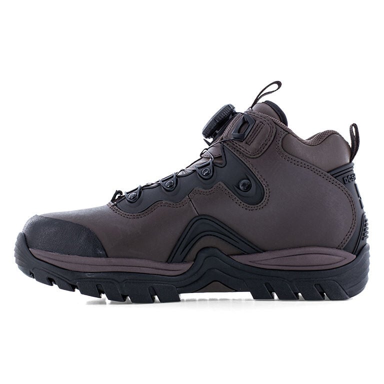 DC Men's DC60703 Brown and Black Navigator Work Composite Toe Lifestyle - Brown and Black - view 04