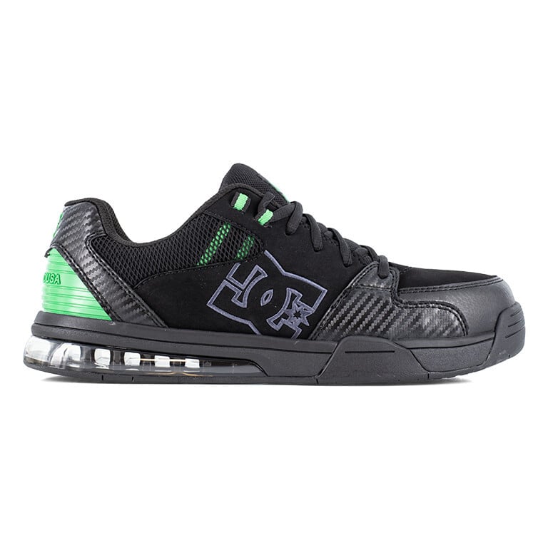 DC Men's DC60802 Black and Green Versatile Work Composite Toe Lifestyle - Black and Green - view 01