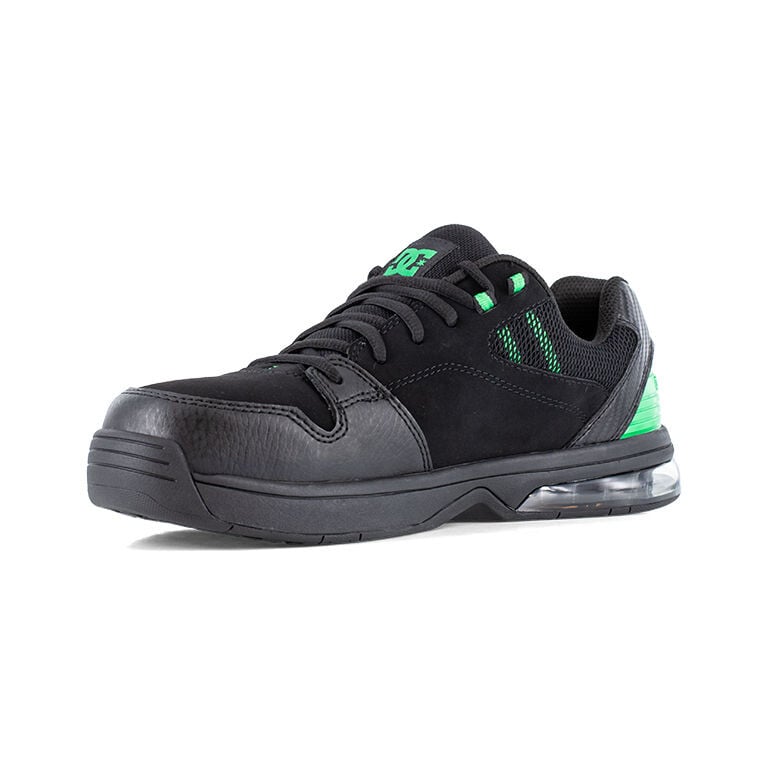 DC Men's DC60802 Black and Green Versatile Work Composite Toe Lifestyle - Black and Green - view 03