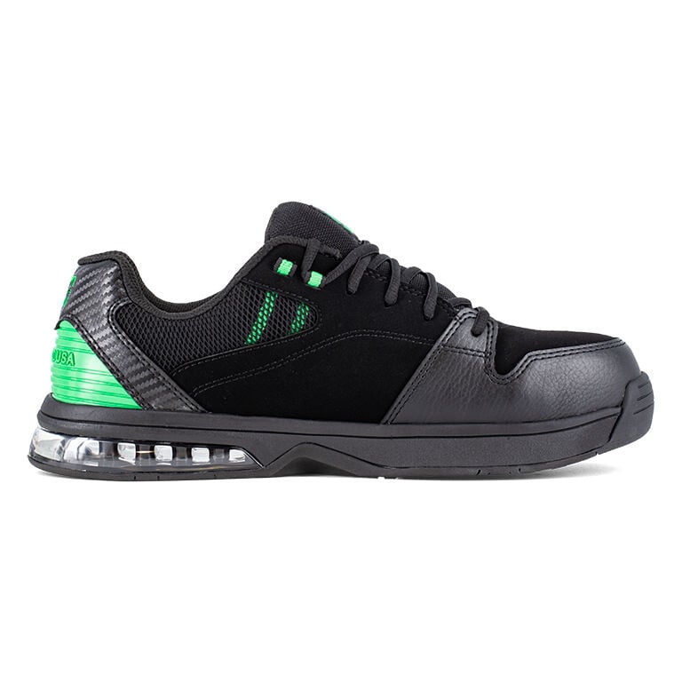 DC Men's DC60802 Black and Green Versatile Work Composite Toe Lifestyle - Black and Green - view 06