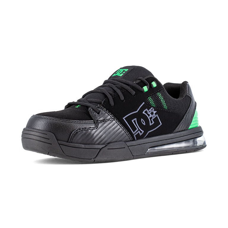 DC Men's DC60802 Black and Green Versatile Work Composite Toe Lifestyle - Black and Green - view 08