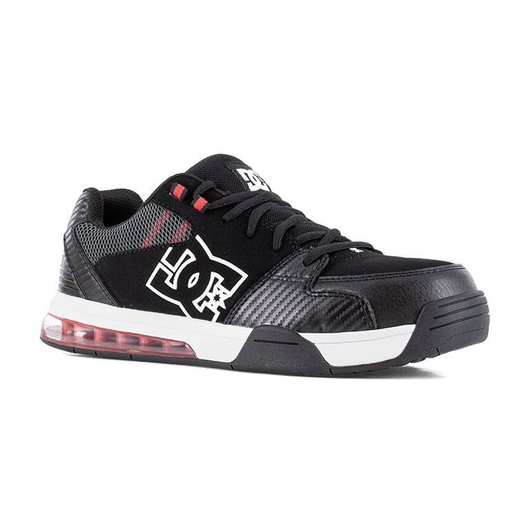DC Men's DC60803 Black, White and Red Versatile Work Composite Toe Lifestyle - Black, White and Red - view 02