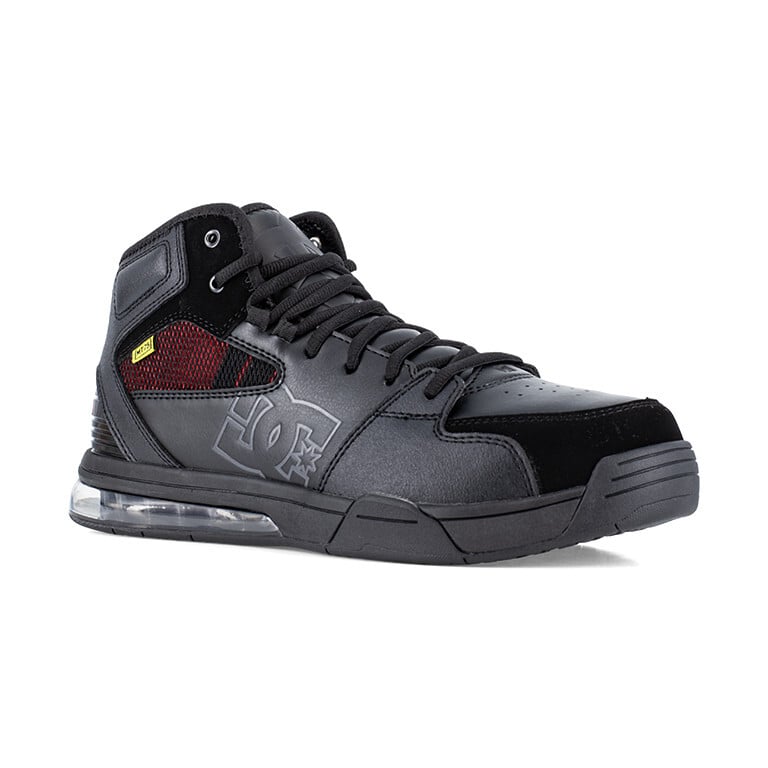 DC Men's DC60810 Black and Red Versatile Work Composite Toe Lifestyle - Black and Red - view 02