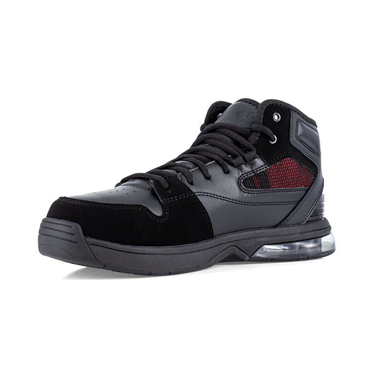 DC Men's DC60810 Black and Red Versatile Work Composite Toe Lifestyle - Black and Red - view 03