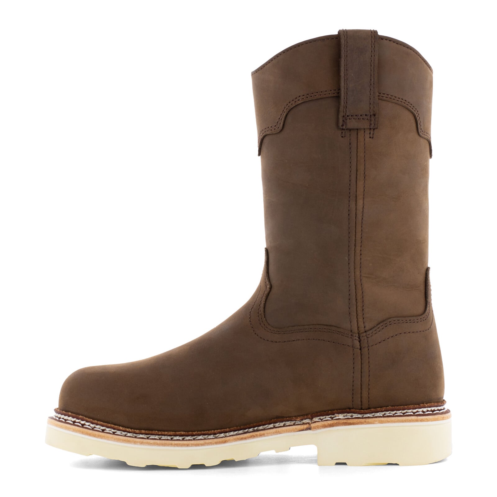 Frye Supply Men's FR40303 Dark Brown The Safety-Crafted Wellington Boot Steel Toe Wellington - Dark Brown - view 04
