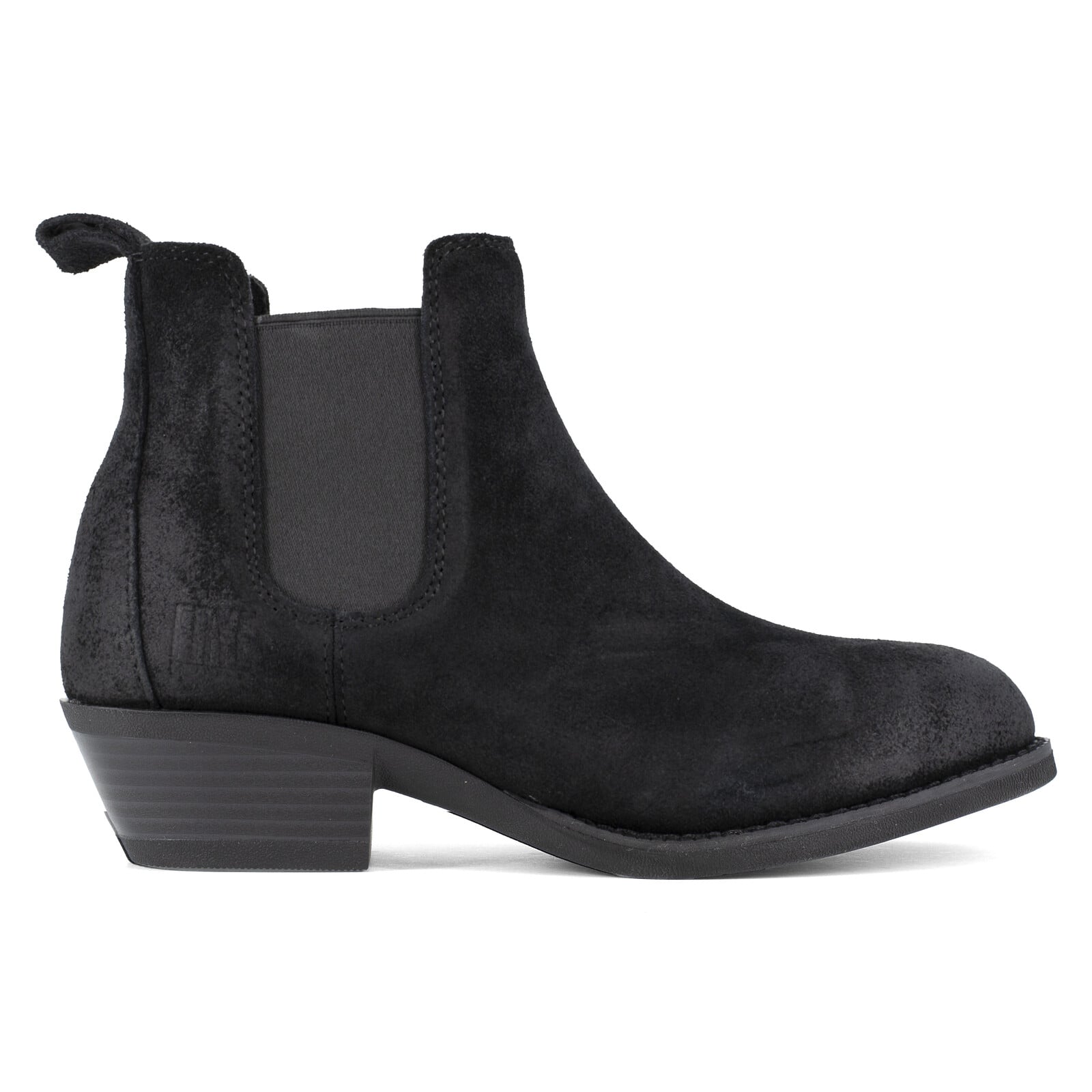 Frye Supply Women's FR40501F Black The Safety-Crafted Chelsea Boot Steel Toe Mid-Cut - Black - view 01