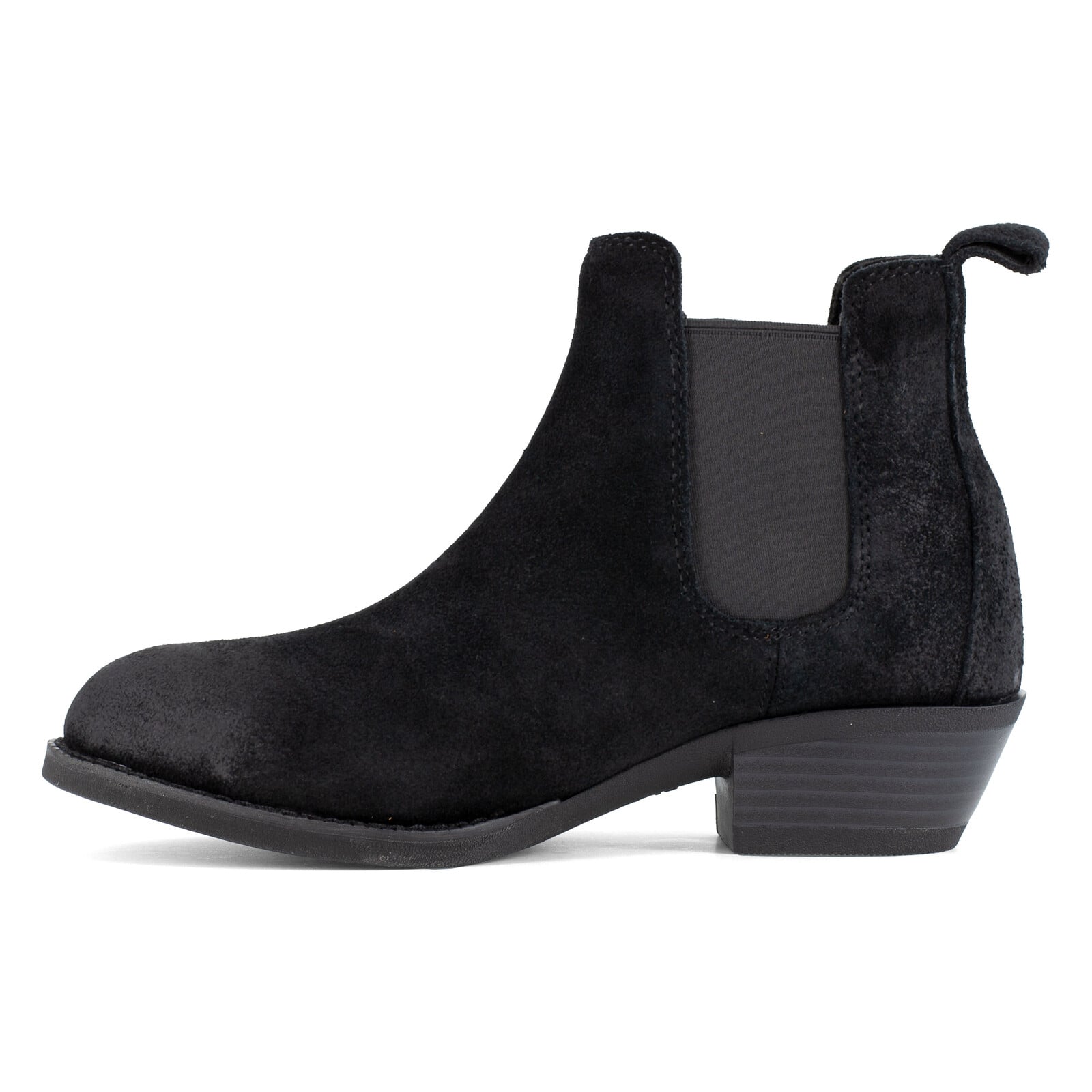 Frye Supply Women's FR40501F Black The Safety-Crafted Chelsea Boot Steel Toe Mid-Cut - Black - view 04