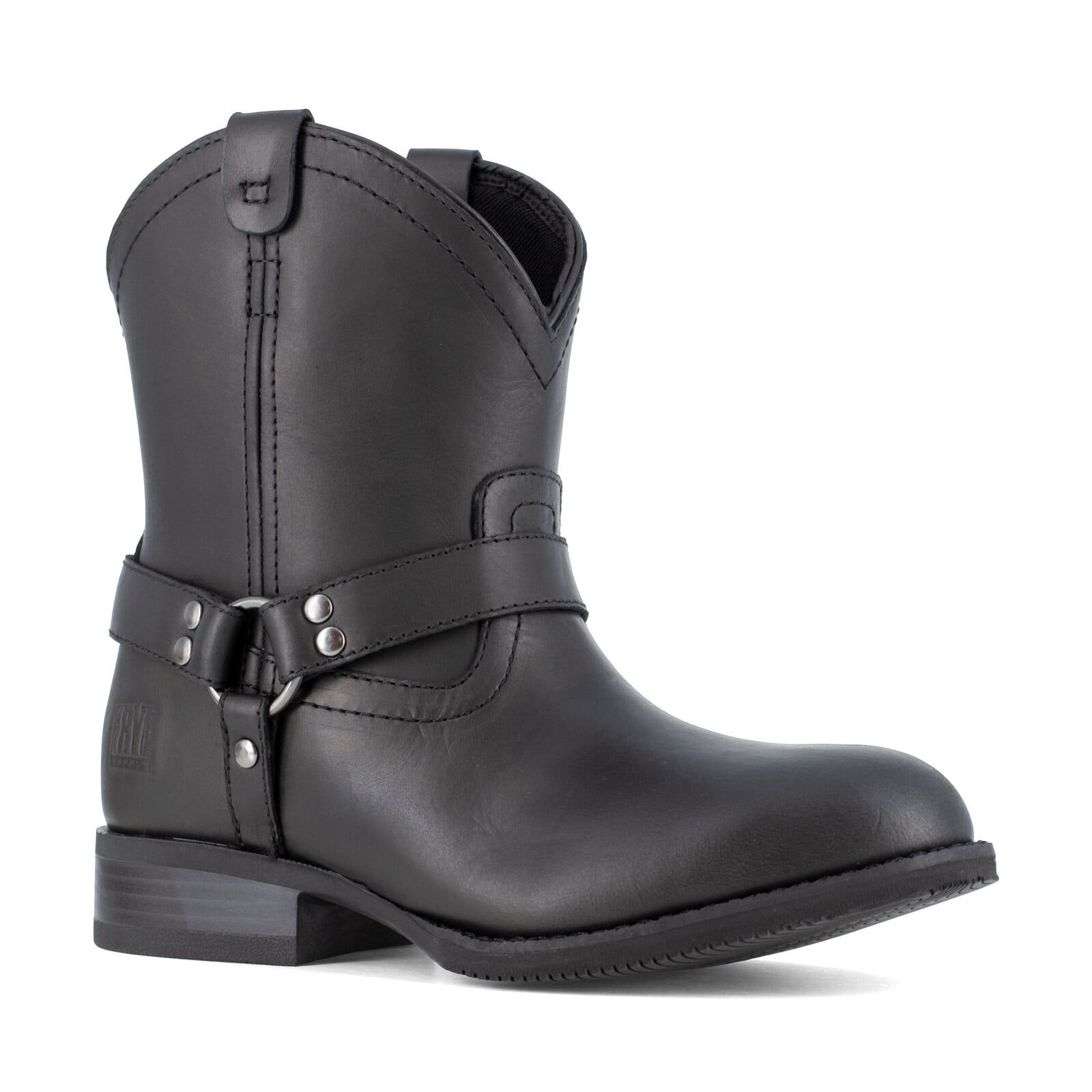 Frye Supply Women's FR40601F Black The Safety-Crafted Harness Boot Steel Toe 6" Boot - Black - view 02