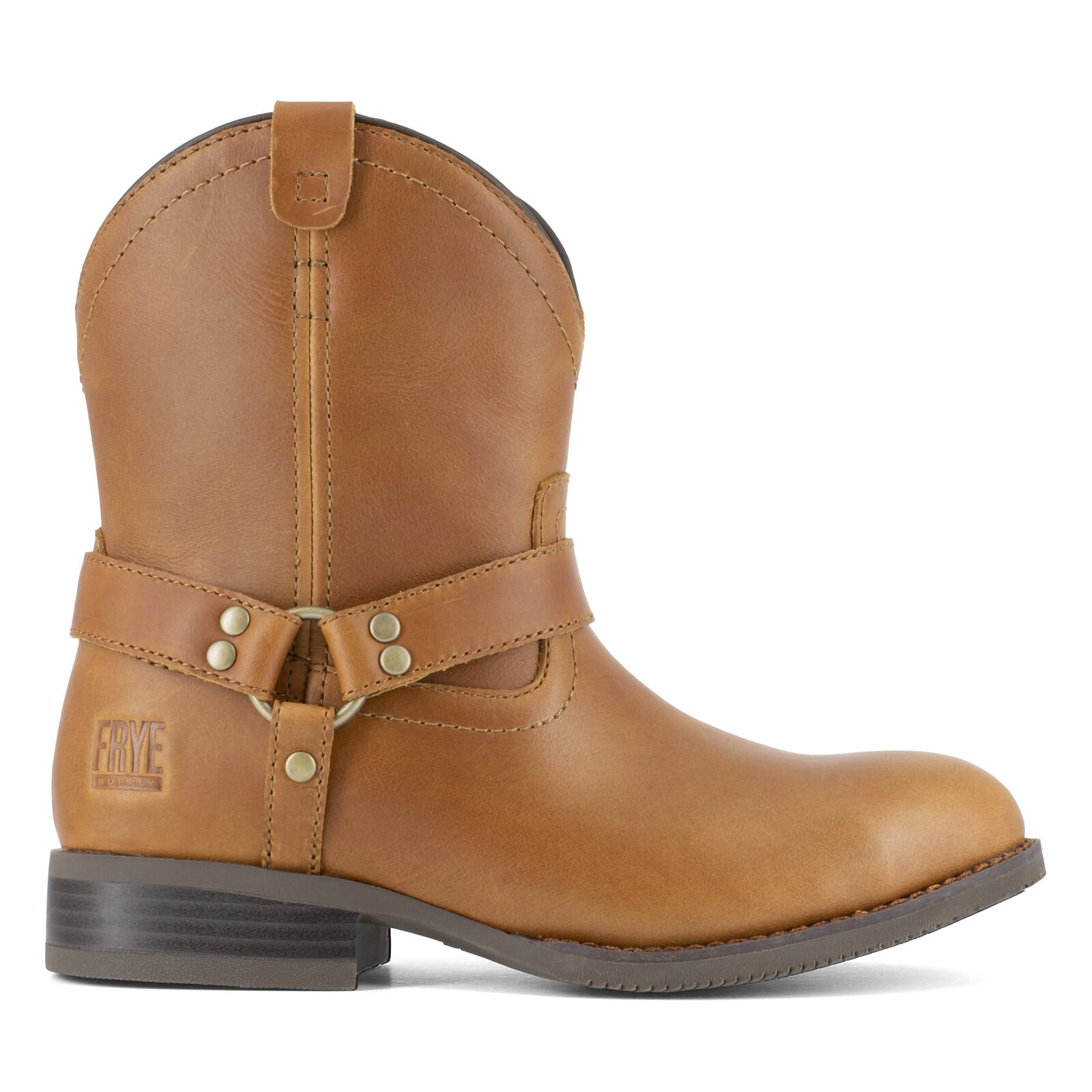 Frye Supply Women's FR40602F Brown The Safety-Crafted Harness Boot Steel Toe 6" Boot - Brown - view 01