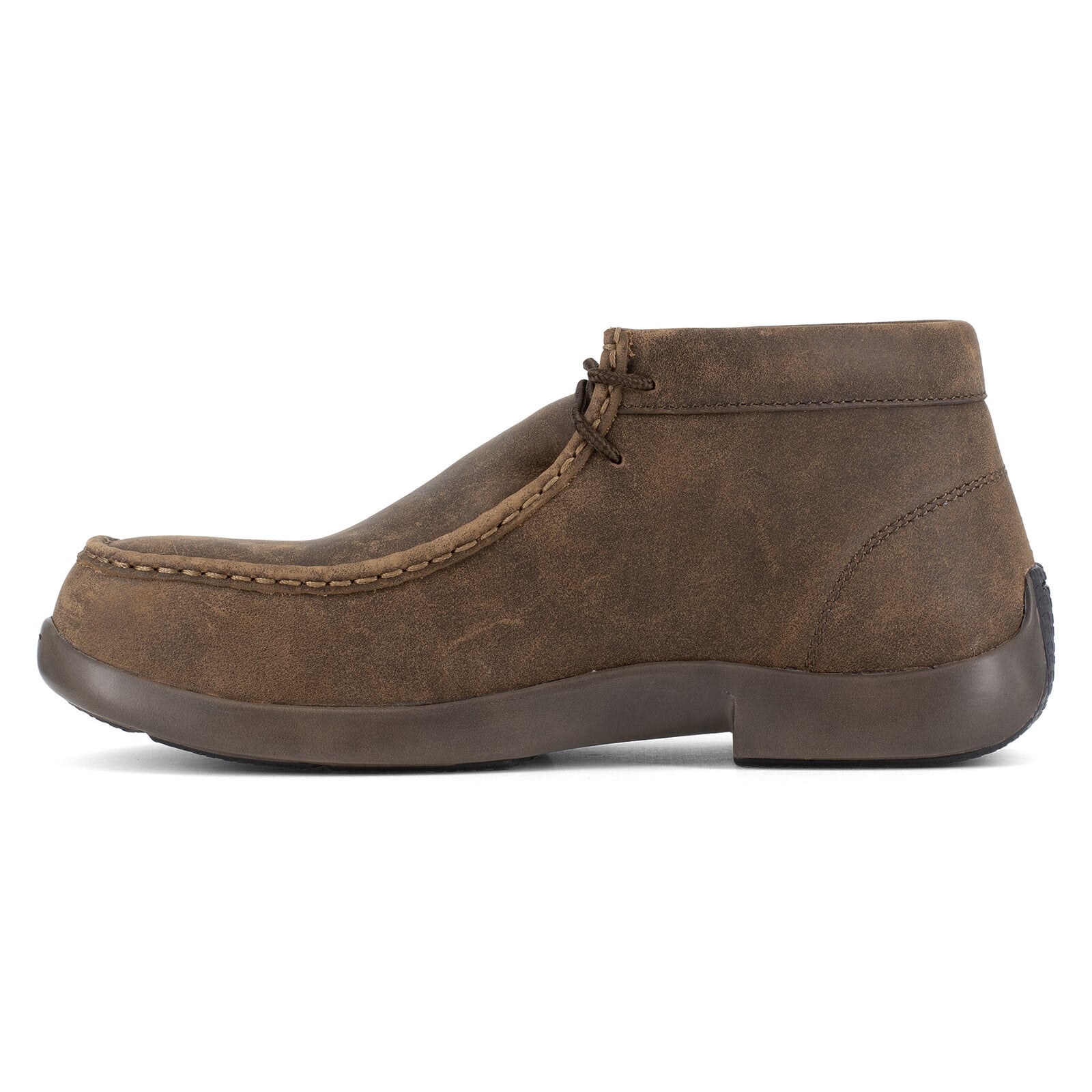 Frye Supply Men's FR40702 Brown The Safety-Crafted Utility Moc Composite Toe Chukka - Brown - view 04