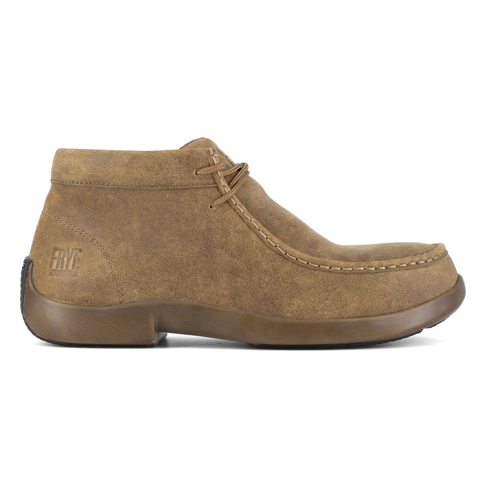Frye Supply Men's FR40703 Tan The Safety-Crafted Utility Moc Composite Toe Chukka - Tan - view 01