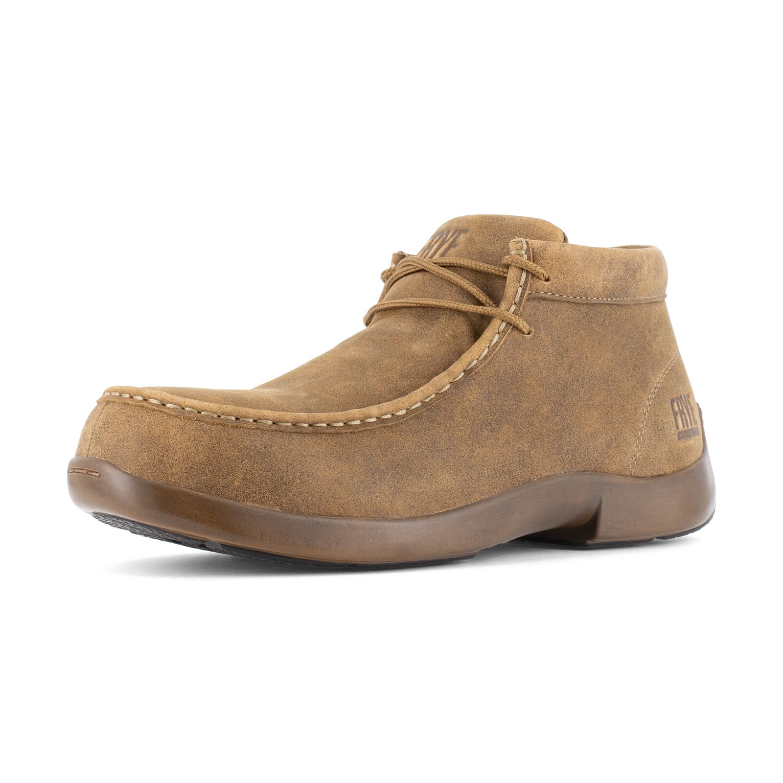Frye Supply Men's FR40703 Tan The Safety-Crafted Utility Moc Composite Toe Chukka - Tan - view 08