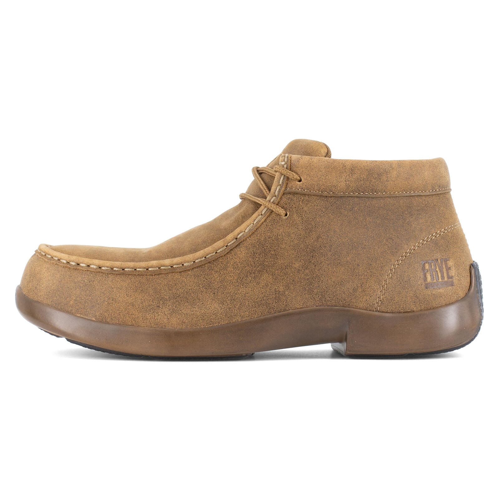 Frye Supply Men's FR40703 Tan The Safety-Crafted Utility Moc Composite Toe Chukka - Tan - view 09