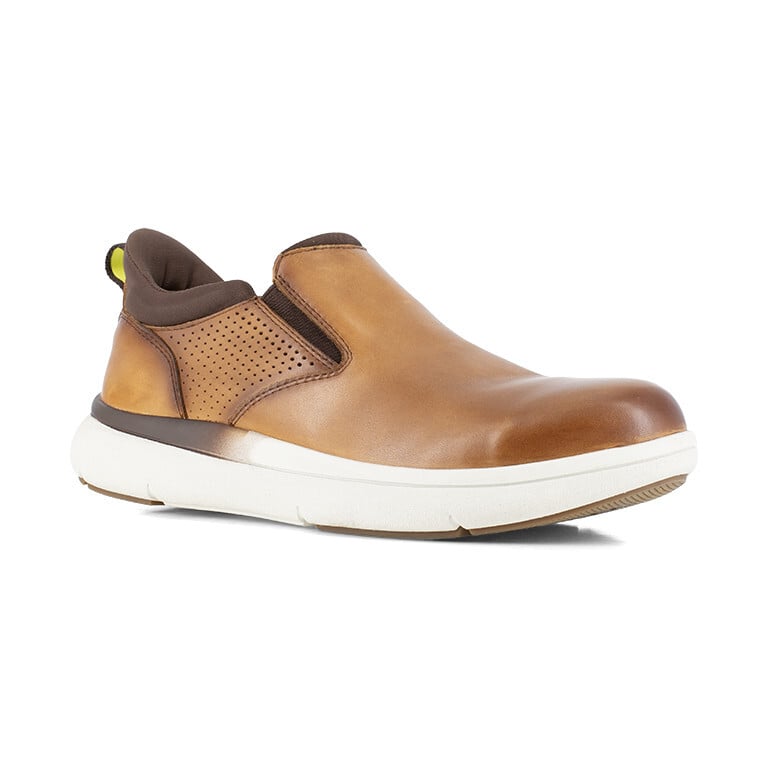 Florsheim Men's FS2784 Cognac Fleet Work Composite Toe Casual - Cognac - view 02