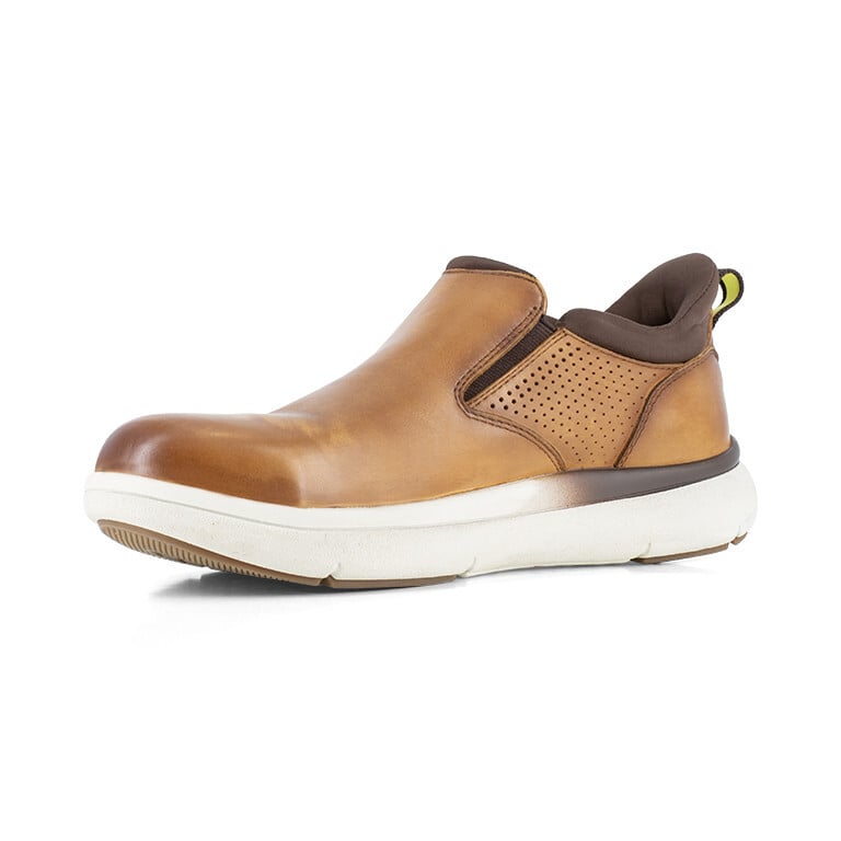 Florsheim Men's FS2784 Cognac Fleet Work Composite Toe Casual - Cognac - view 03