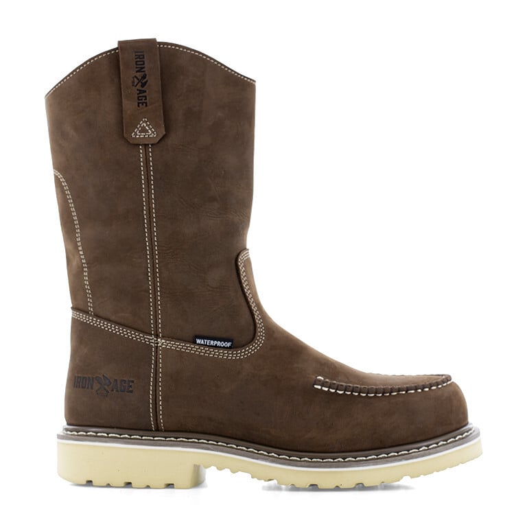 Iron Age Men's IA5093 Brown Solidifier Composite Toe Wellington - Brown - view 01