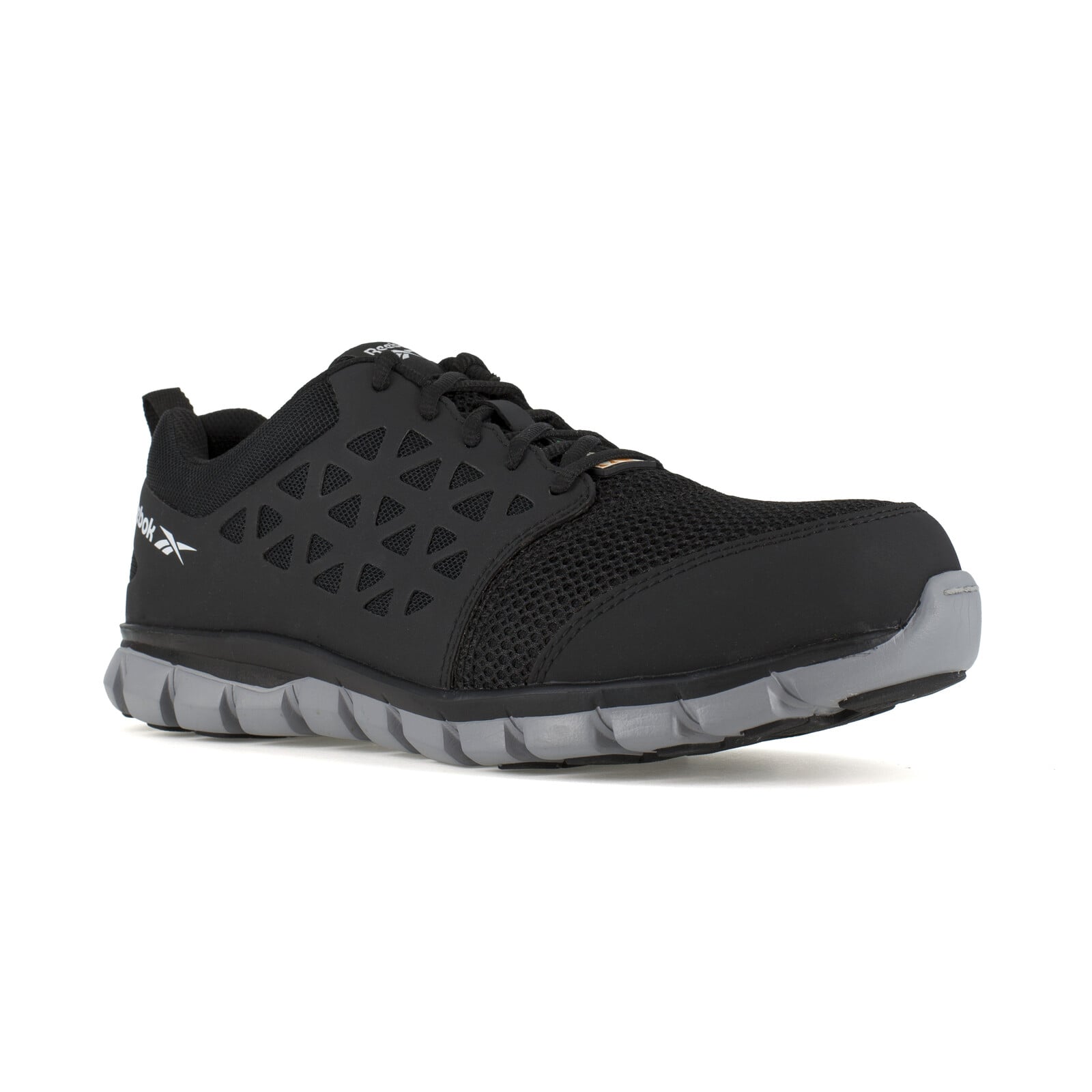 Reebok Women's IB041 Black Sublite Cushion Work Composite Toe Athletic - Black - view 01