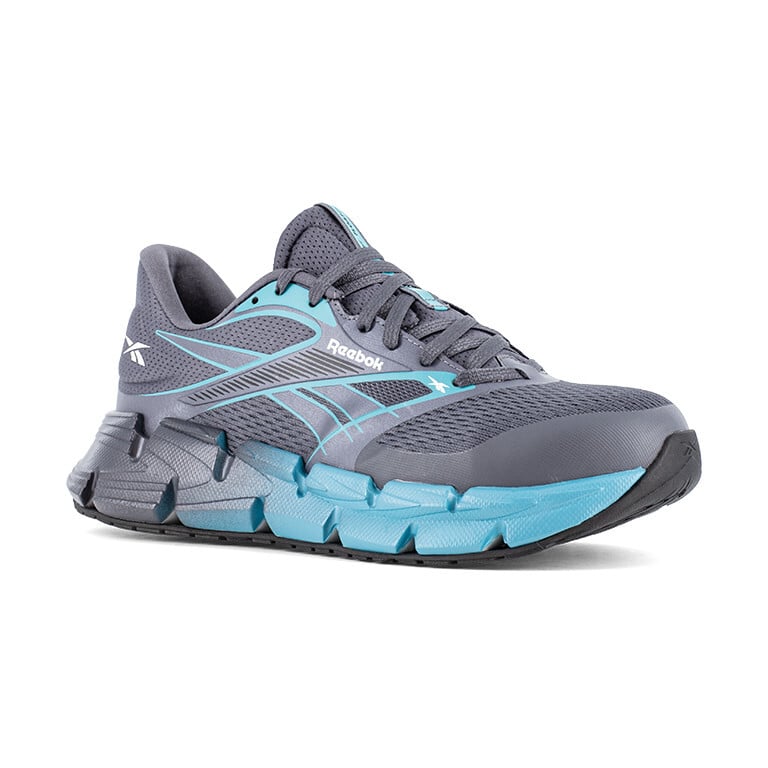 Reebok Women's RB133 Dark Gray and Blue FloatZig 2 Work Composite Toe Athletic - Dark Gray and Blue - view 02