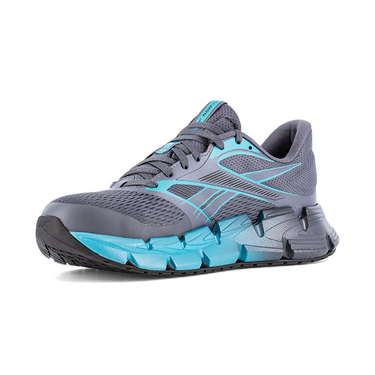 Reebok Women's RB133 Dark Gray and Blue FloatZig 2 Work Composite Toe Athletic - Dark Gray and Blue - view 03