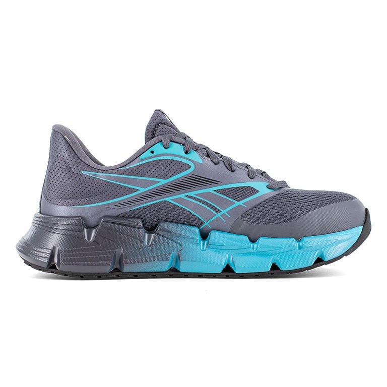 Reebok Women's RB133 Dark Gray and Blue FloatZig 2 Work Composite Toe Athletic - Dark Gray and Blue - view 06