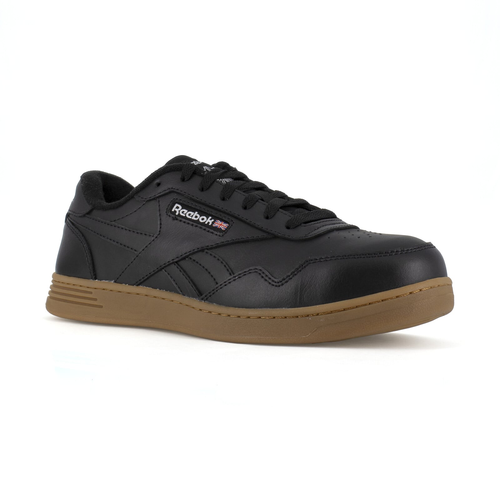 Reebok Women's RB154 Black and Gum Club MEMT Work Composite Toe Casual - Black and Gum - view 02