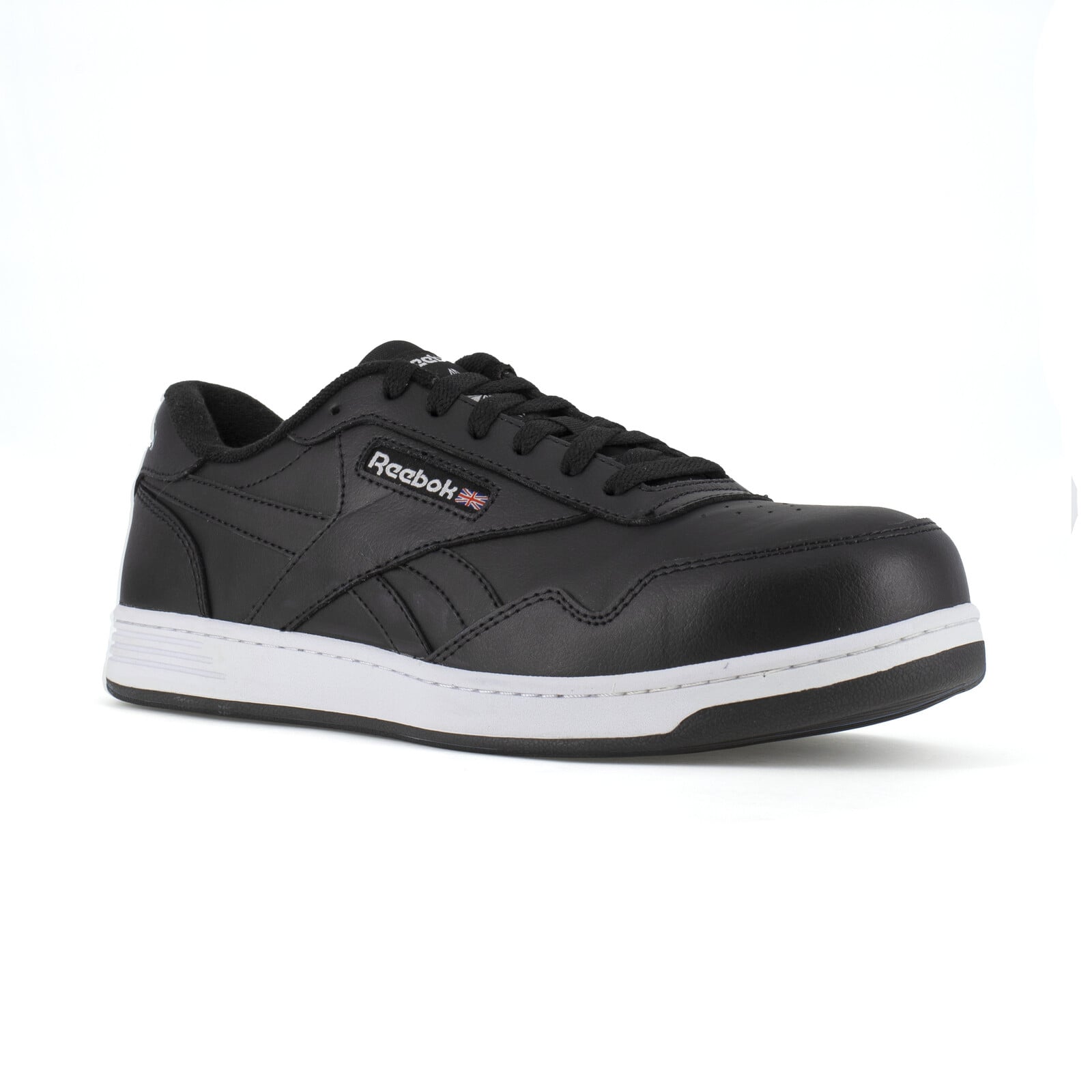 Reebok Women's RB157 Black and White Club MEMT Work Composite Toe Casual - Black and White - view 02