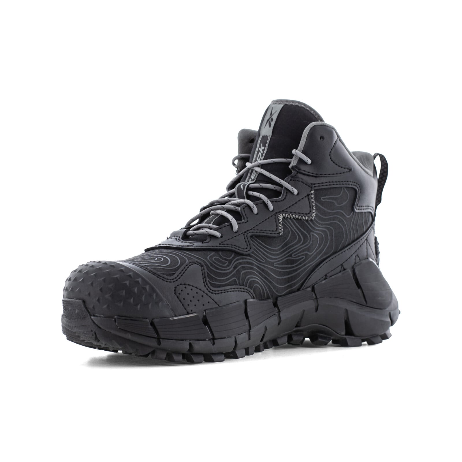 Reebok Men's RB3022 Black Zig Kinetica Edge II Work Composite Toe 6" Boot - Black - view 03
