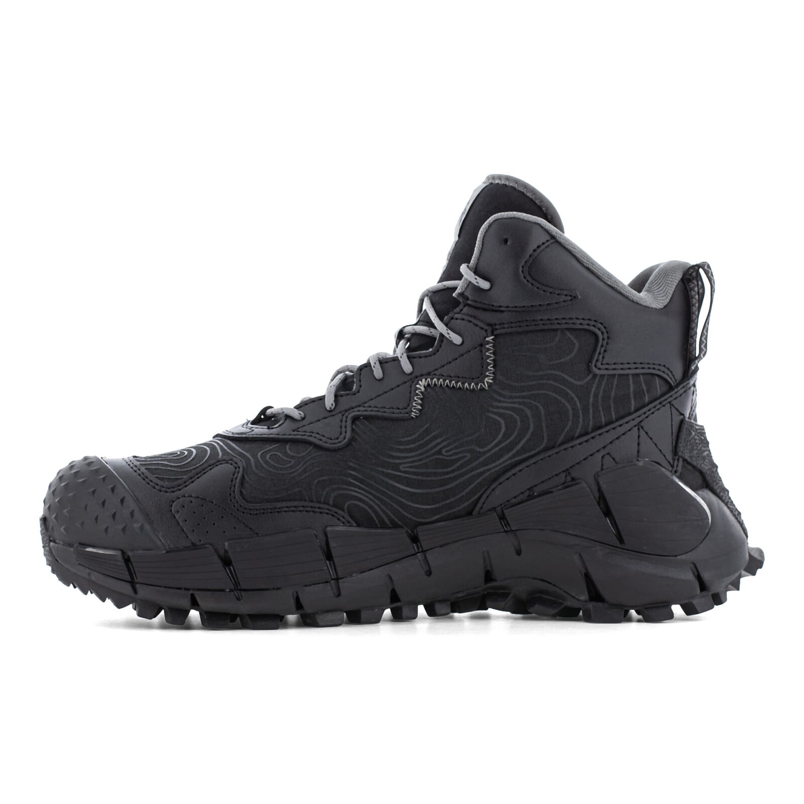 Reebok Men's RB3022 Black Zig Kinetica Edge II Work Composite Toe 6" Boot - Black - view 04