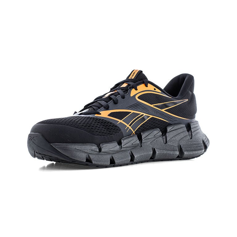 Reebok Men's RB3044 Black and Orange FloatZig 2 Work Composite Toe Athletic - Black and Orange - view 03
