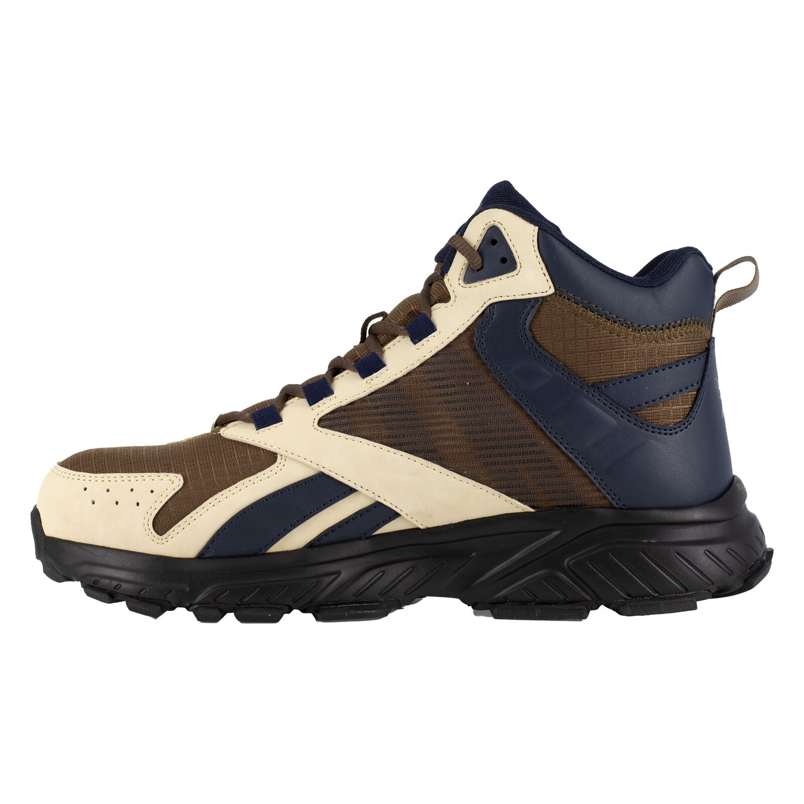 Reebok Men's RB3262 Tan, Blue, and Brown Hyperium Work Composite Toe Mid-Cut - Tan, Blue, and Brown - view 04