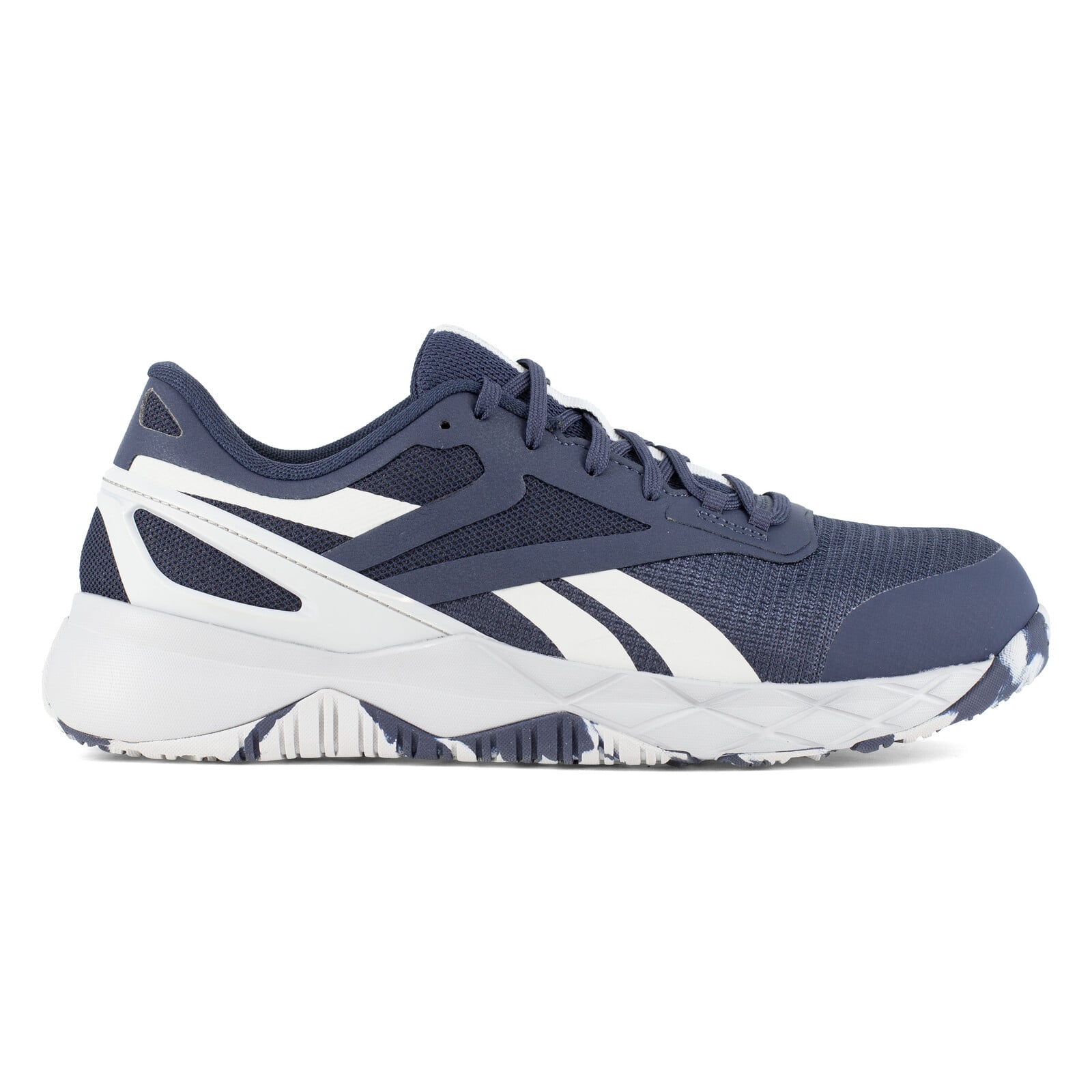 Reebok Men's RB3318 Navy and Light Grey Nanoflex TR Work Composite Toe Athletic - Navy and Light Grey - view 01