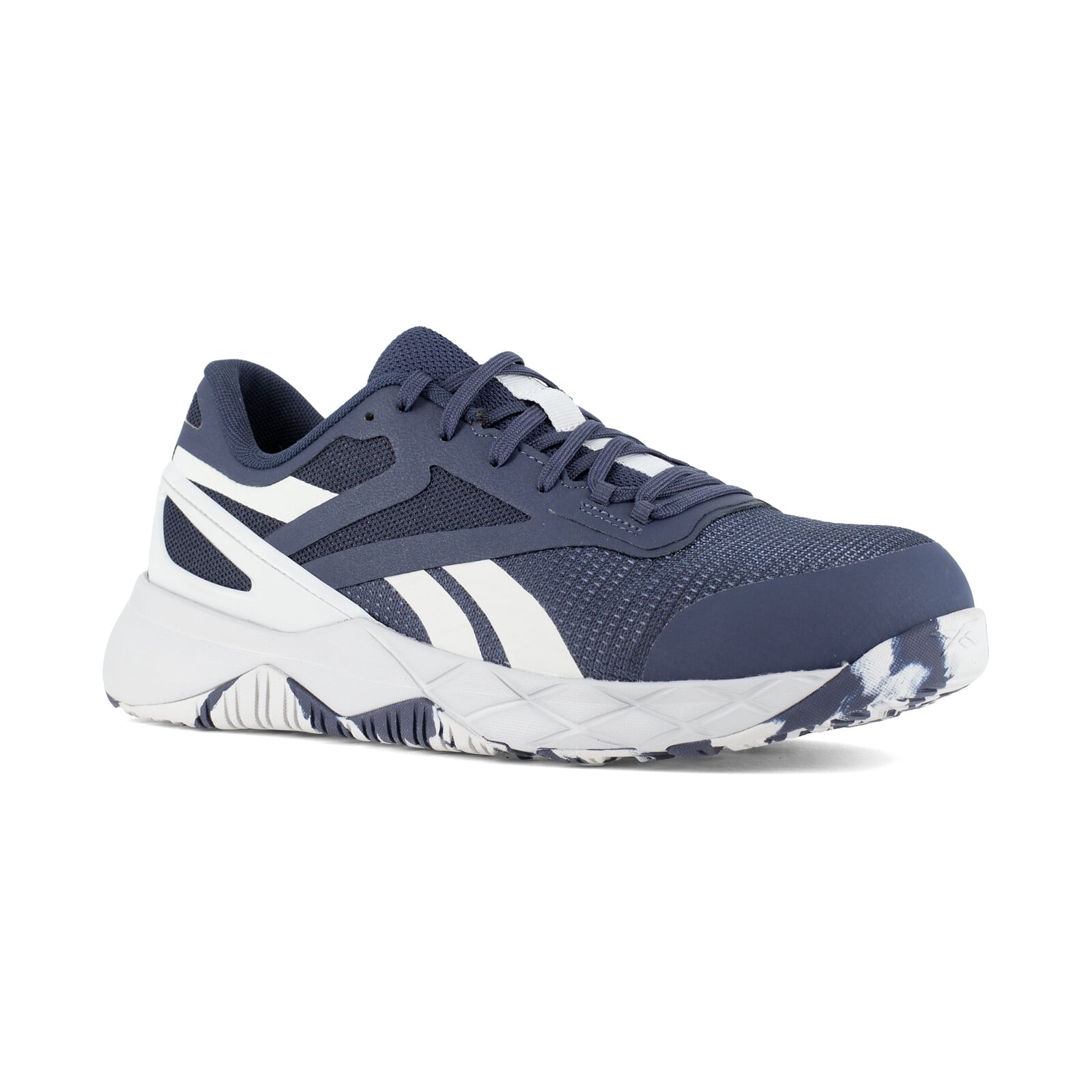 Reebok Men's RB3318 Navy and Light Grey Nanoflex TR Work Composite Toe Athletic - Navy and Light Grey - view 02
