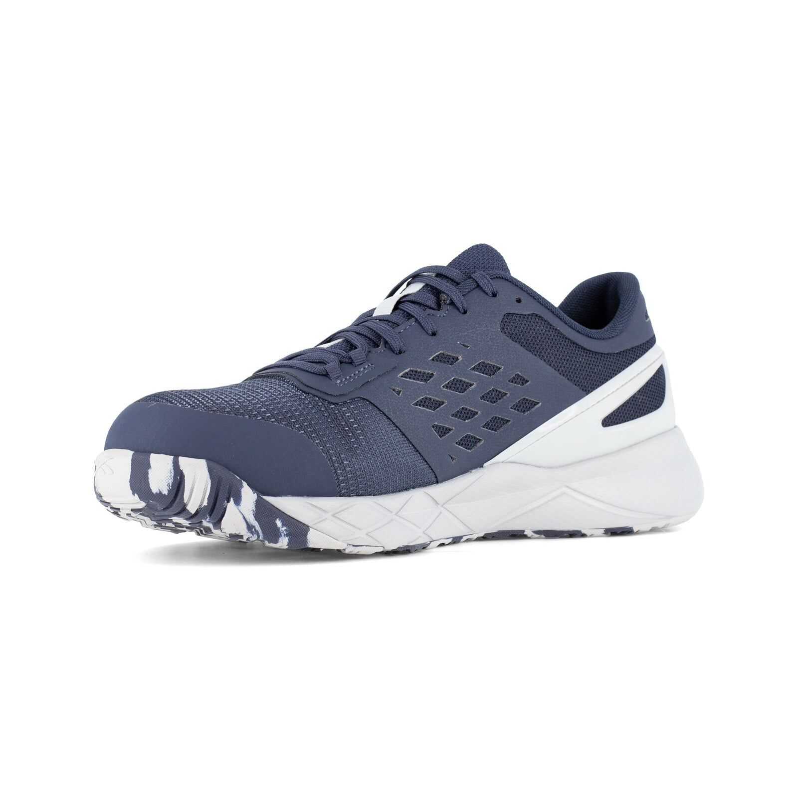 Reebok Men's RB3318 Navy and Light Grey Nanoflex TR Work Composite Toe Athletic - Navy and Light Grey - view 03