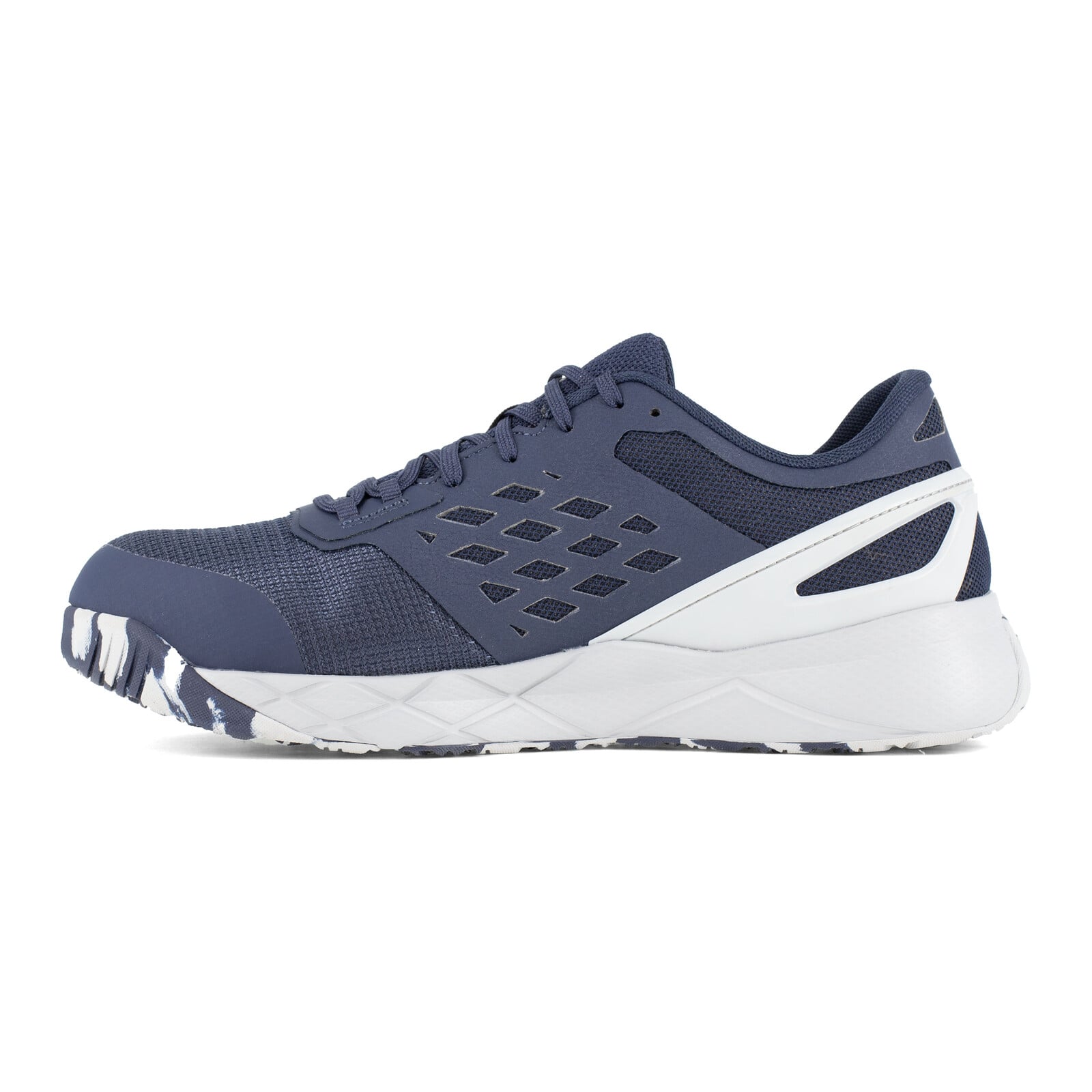 Reebok Men's RB3318 Navy and Light Grey Nanoflex TR Work Composite Toe Athletic - Navy and Light Grey - view 04