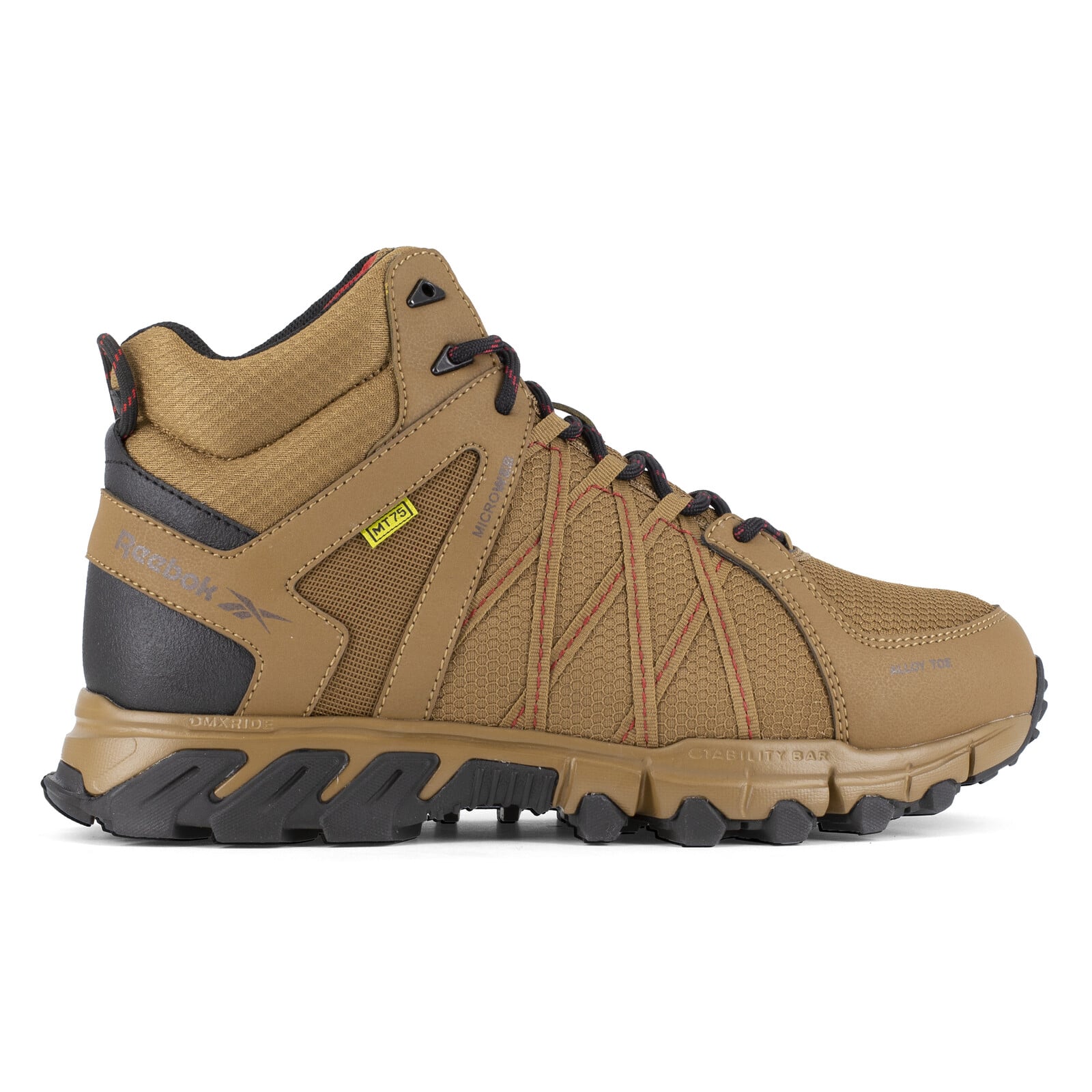 Reebok Men's RB3410 Coyote and Black Trailgrip Work Alloy Toe Mid-Cut - Coyote and Black - view 01
