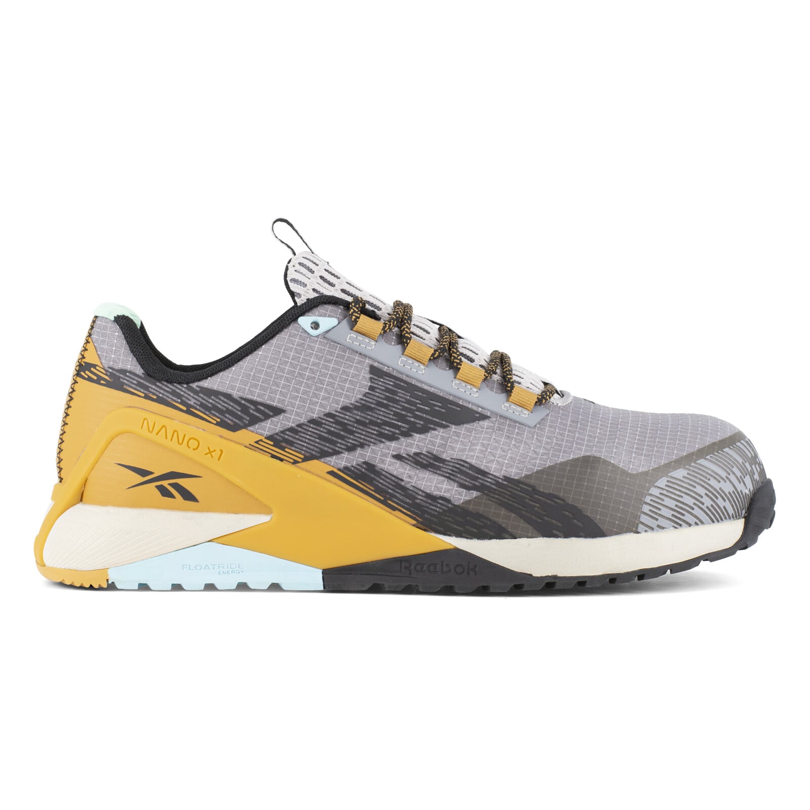 Reebok Men's RB3482 Silver, Grey, Clay, and Black Nano X1 Adventure Work Composite Toe Athletic - Silver, Grey, Clay, and Black - view 01
