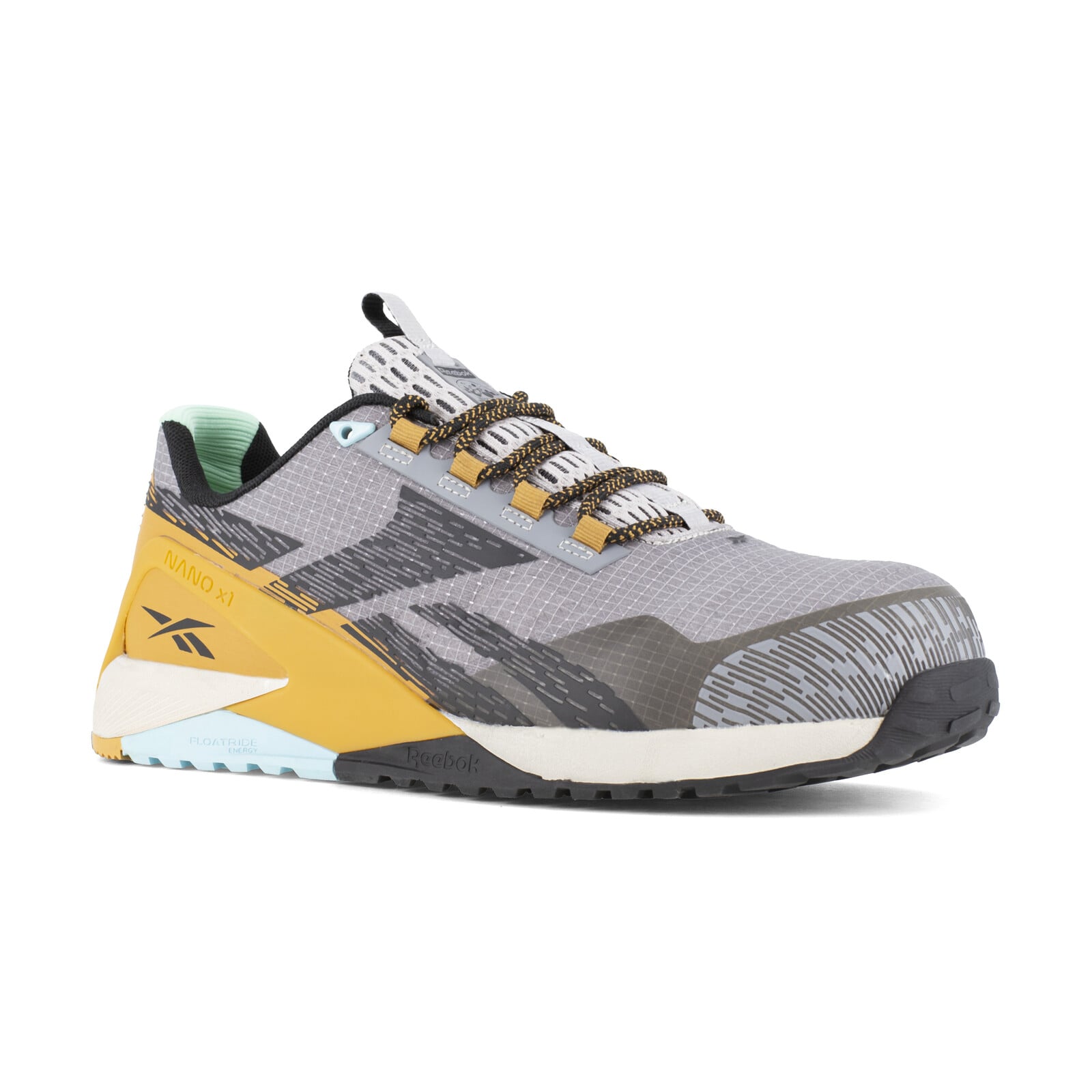 Reebok Men's RB3482 Silver, Grey, Clay, and Black Nano X1 Adventure Work Composite Toe Athletic - Silver, Grey, Clay, and Black - view 02