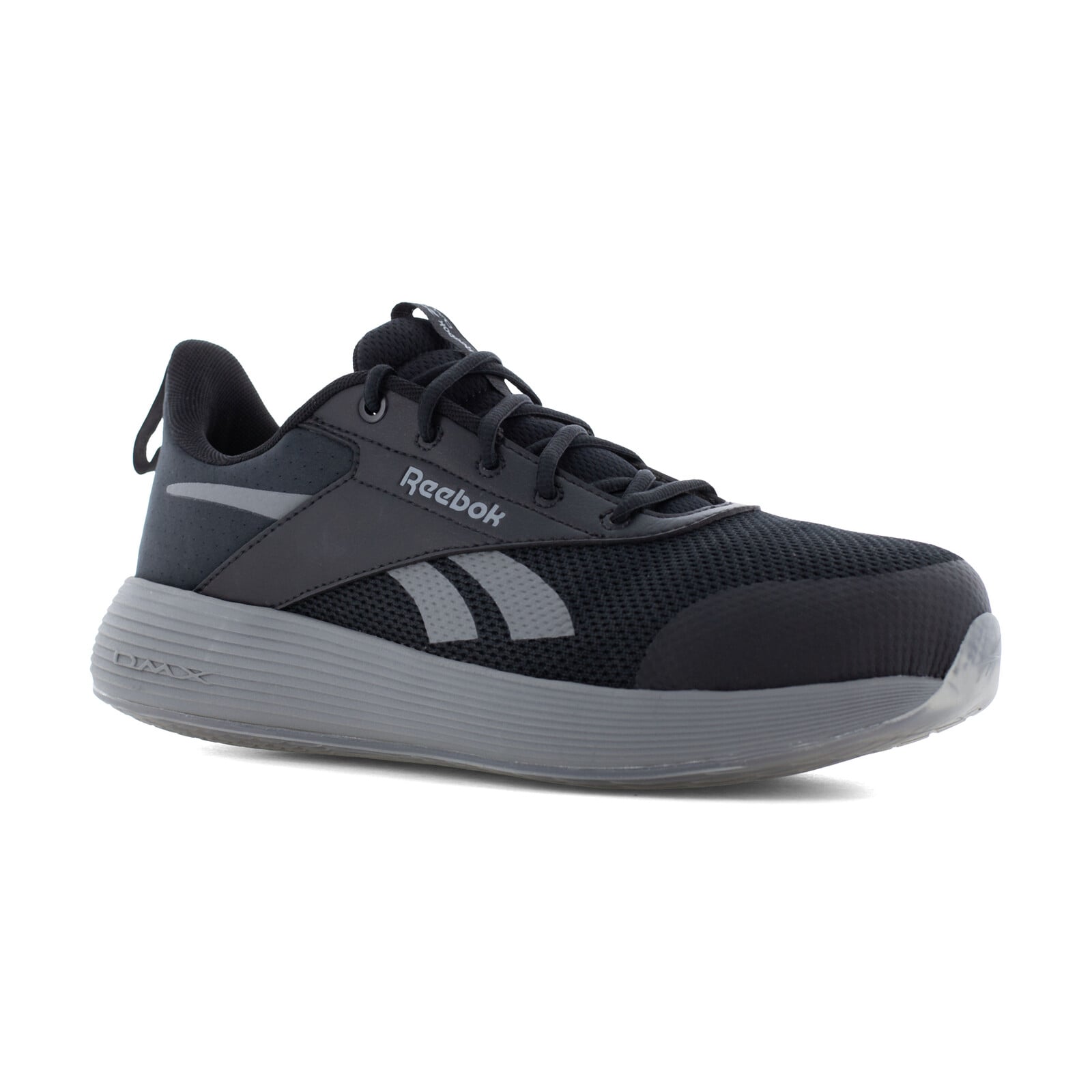Reebok Men's RB3607 Black and Gray DMXair Comfort+ Work Composite Toe Athletic - Black and Gray - view 02