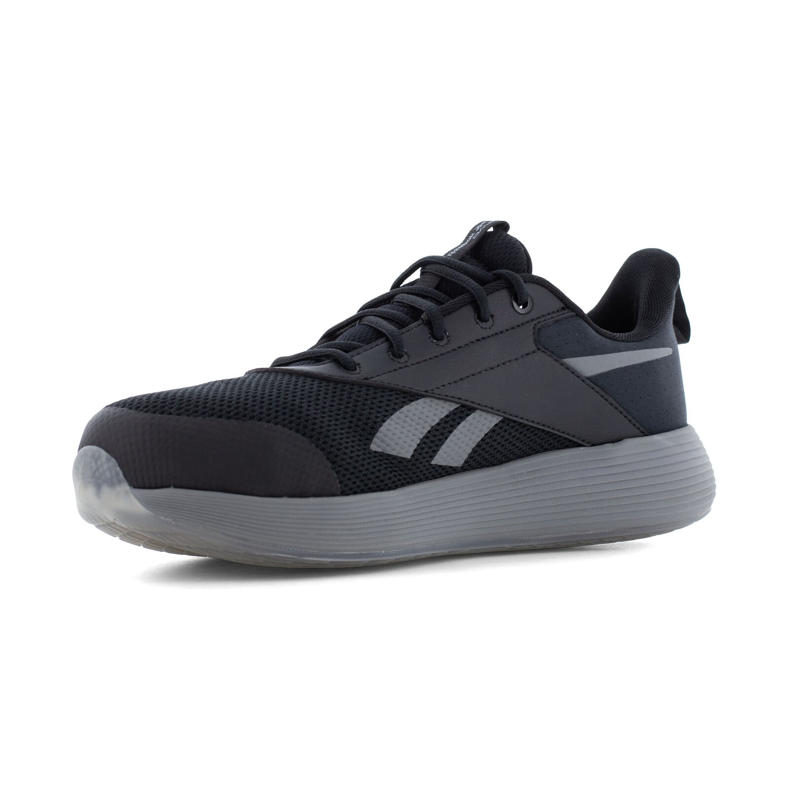 Reebok Men's RB3607 Black and Gray DMXair Comfort+ Work Composite Toe Athletic - Black and Gray - view 03