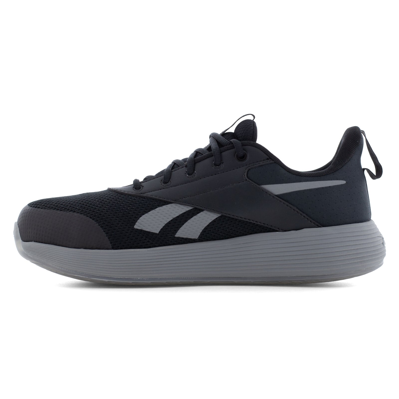 Reebok Men's RB3607 Black and Gray DMXair Comfort+ Work Composite Toe Athletic - Black and Gray - view 04