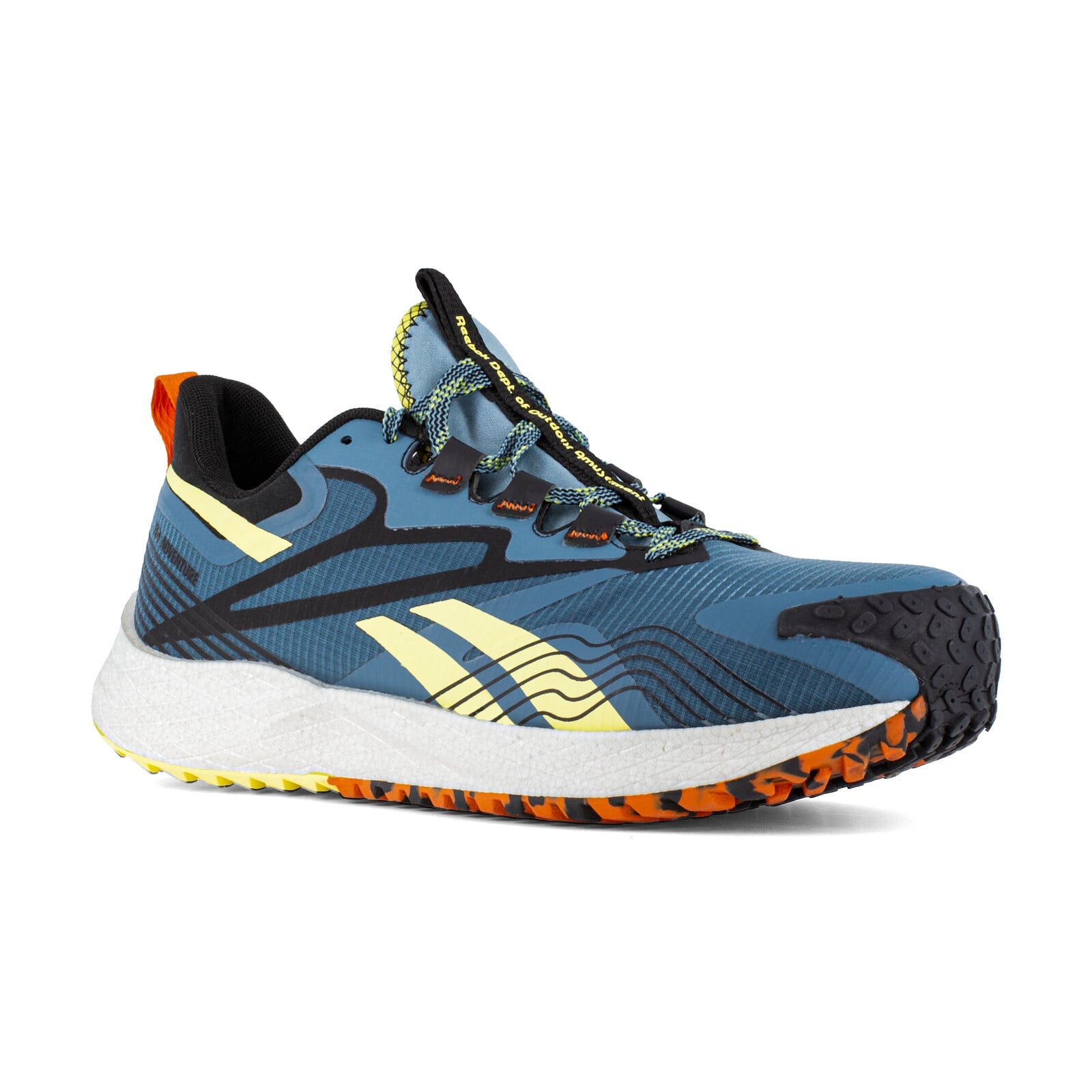 Reebok Men's RB3611 Blue and Yellow FE4 Adventure Work Composite Toe Athletic - Blue and Yellow - view 02