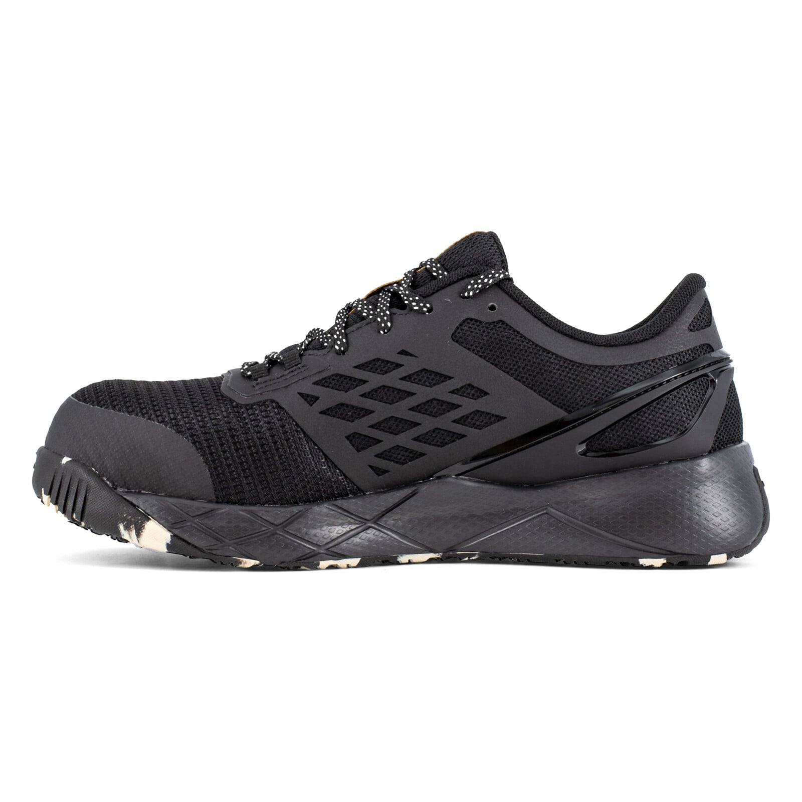 Reebok Women's RB366 Black, Camo, and Brown Nanoflex TR Work Composite Toe Athletic - Black, Camo, and Brown - view 04