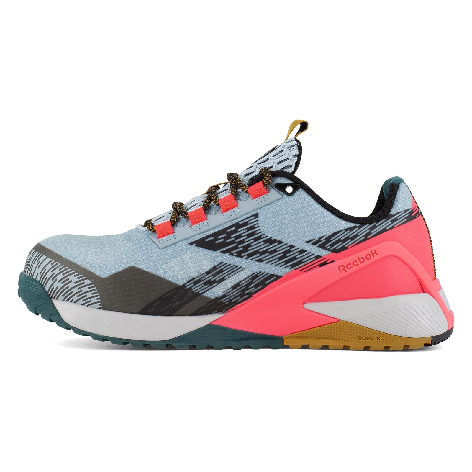 Reebok Women's RB382 Slate Blue and Salmon Nano X1 Adventure Work Composite Toe Athletic - Slate Blue and Salmon - view 04