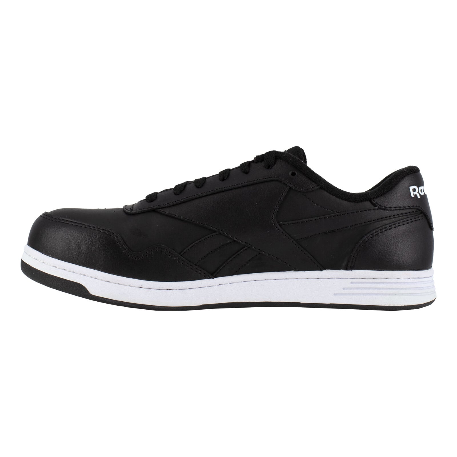 Reebok Men's RB4157 Black and White Club MEMT Work Composite Toe Casual - Black and White - view 04